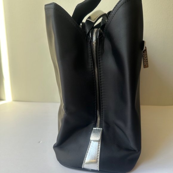 Versace Fragrance Tote Bag Black & Silver Key Logo Strap Dust Bag SEALED PACKAGE - Picture 11 of 15